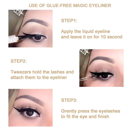 New Self-adhesive Eyeliner Eyelash Glue Pencil