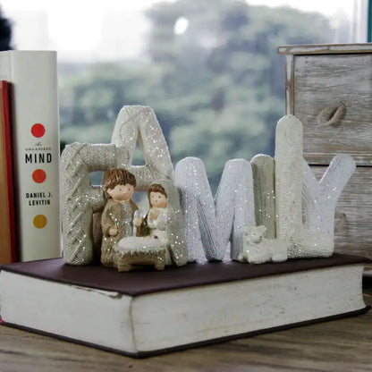 Handcrafts Family Nativity Statue