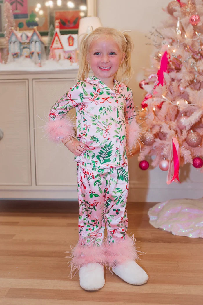 Pink Christmas Heidi Cute Pajamas