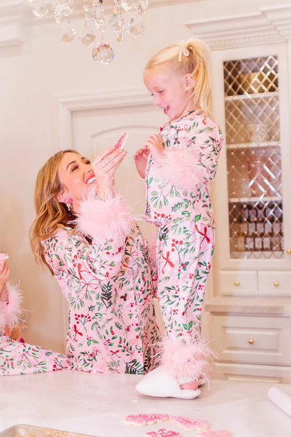 Pink Christmas Heidi Cute Pajamas