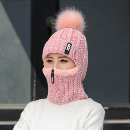 Winter Siamese Windproof Hat