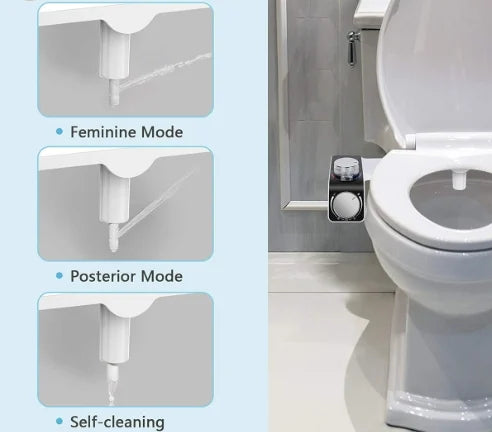 Smart Toilet Seat Hot And Cold Dual Jet Flusher