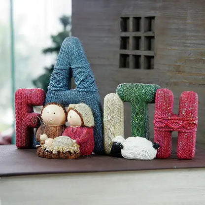 Handcrafts Family Nativity Statue