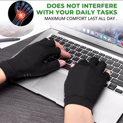 Copper Therapy Gloves for Hand Pain