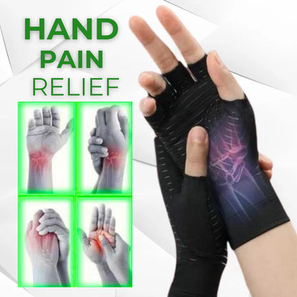 Copper Therapy Gloves for Hand Pain