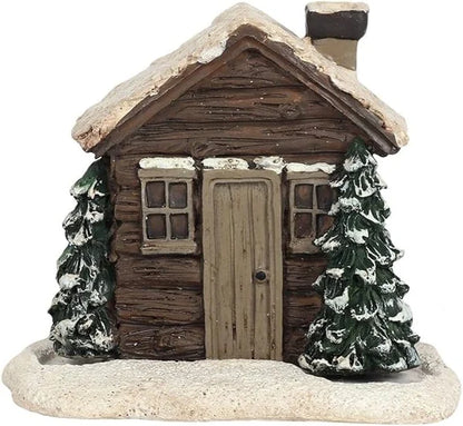 Log Cabin Incense Burner