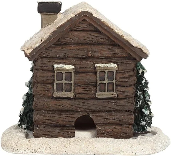 Log Cabin Incense Burner