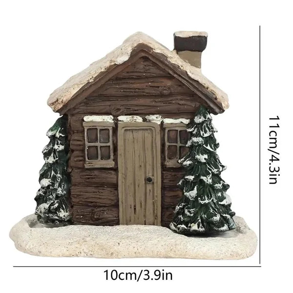 Log Cabin Incense Burner