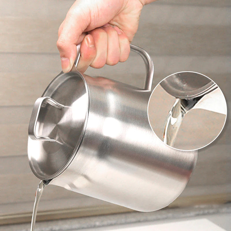 Stainless Steel Oil Filter Pot